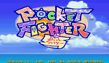 In Japan, the game is titled as Pocket Fighter. This title was also used for the US and European PlayStation ports!