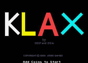 Klax (Arcade) Proto-title.png