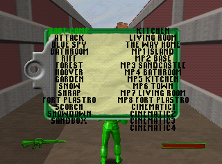 Army Men Sarge's Heroes 2 N64 Cheat Menu5.png