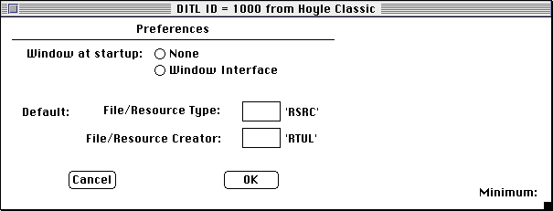 Hoyle Classic Games (Mac OS Classic) - Preferences.png