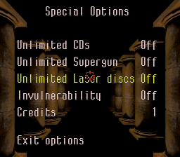 Revolution X SNES Special Options.png