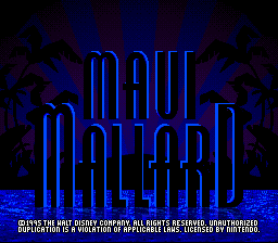 MauiMallard-SNES-Title.png