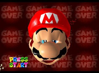 SuperMario64 GameOver.png
