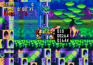 Knuckles Chaotix Debug Display.png