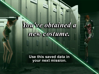 Dino Crisis (USA)-costume reward screen.png