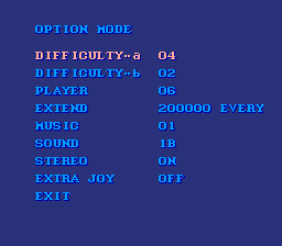 Final Fight SNES Option Mode DifficultyA.png