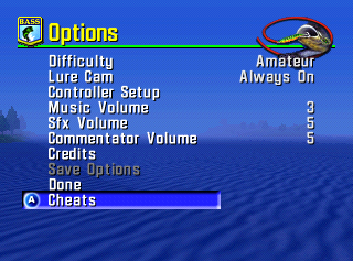 Bassmasters 2000 Cheat Menu 2.png