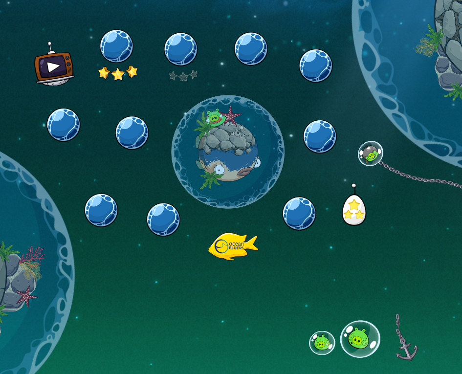 Angry Birds Space Pig Dipper Level Select Pigs and Anchor.png