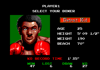 Is that Kid Quick from Punch-Out?