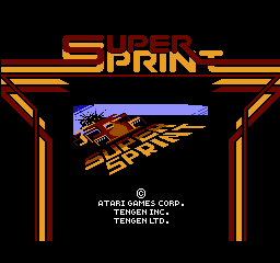 Super Sprint - FC - Title Screen.png