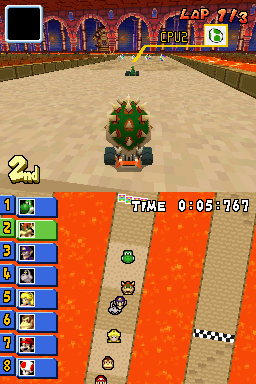 Will Mario Kart 9 have GBA Bowser Castle 4? To be continued...