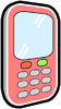 Pou Unused Pink Phone.png