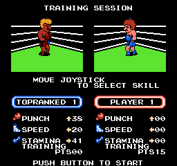 Ring King NES (VS) training.png