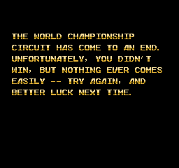 Al Unser Jr. Turbo Racing - NES - Bad Ending.png