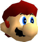 SM64-Unused Hatless Mario Looking Left.png