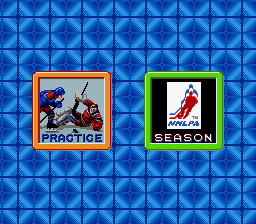 Pro Sport Hockey SNES Main Menu.png