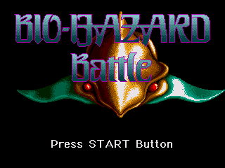 Bio Hazard Battle 1991 Proto Title Screen.png