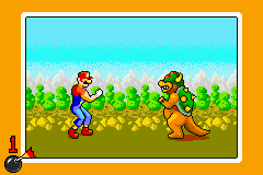 Totally not Mario and Bowser