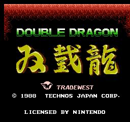 Double Dragon (Europe) title.png