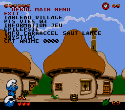 Smurfs Genesis Expanded Debug Menu Brazil.png