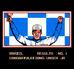 Al Unser Jr. Turbo Racing - NES - Congratulations2.png