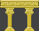 These are called ionic columns. There, you possibly learned something