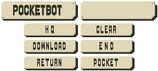 PocketStation menu.