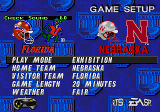 College Football USA '97 Genesis Sound Test.png