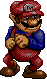 Why would there be a sprite of Mario in a Sega Saturn game?