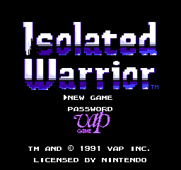 Isolated Warrior EUR NES TitleScreen.png