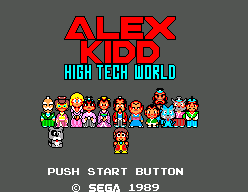Alex Kidd - High-Tech World title.png