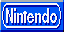 White Nintendo logo on a blue background