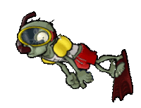 PVZ Snorkle zombie opening mouth.gif