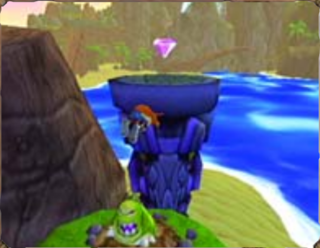 Crash Twinsanity-Prerelease PrimaGuideNSanityIslandPurpleGem.png