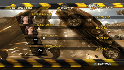 FlatOut 2 Race top drivers.png