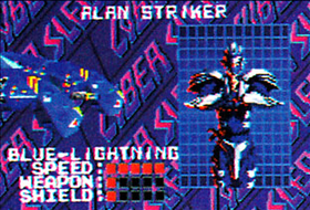 Early version. Differences from the arcade version is that the Sled is more detailed and the text didn't disappear after selecting the character