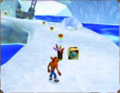 Crash Twinsanity-Prerelease PrimaGuideIcebergLabCheckpoint.png