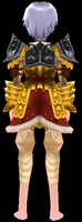 Mabinogi Clancow break armor equipped back.png