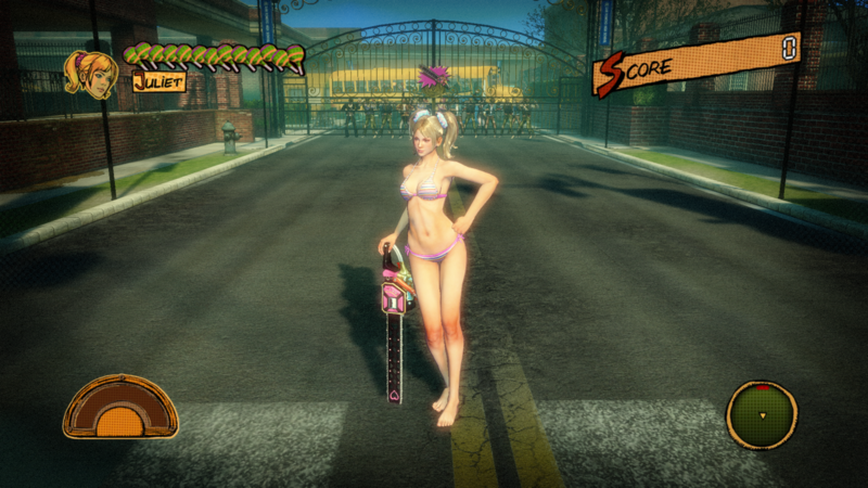 Lollipop Chainsaw Striped Bikini 2.png