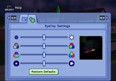 Sims2PS2-M420 EyeToy-Settings.png
