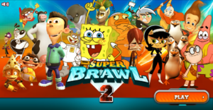 Super Brawl 2 Title screen.png