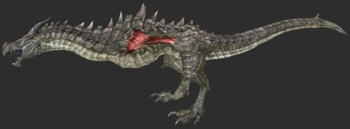 TES5Skyrim-WinglessDragon (Side).png