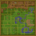 ALttP Dev-NEWS map-1SCR with map-kage1aSCR+map-1COL+sotoCGX overlay.png