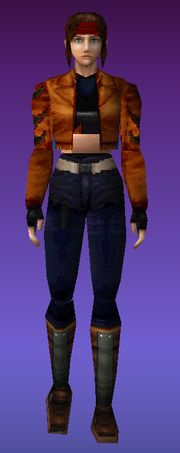 Biohazard 2 october proto claire early costume.png