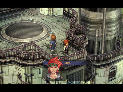 Sora no Kiseki the 3rd Tita Flashback Roof Zeiss Central Factory In Normal Gameplay.png