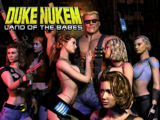 Duke Nukem Land of the Babes Title.png