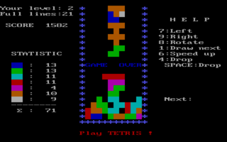 TetrisProto (DOS, AcademySoft)-gameover.png