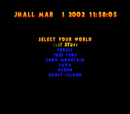 Pac-Man World 2 (PlayStation 2)-debugmenu6.png