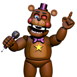Fazbear Entertainment is not responsible for any nightmares generated from this article due to the Balloon Children above Rockstar Freddy.