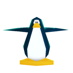 Early penguin model (2 of 3 models).